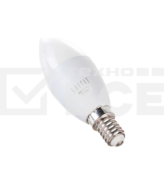 Лампа светодиодная Saffit SBC3713 (55164) 13 вт Е14 белый матовая свеча