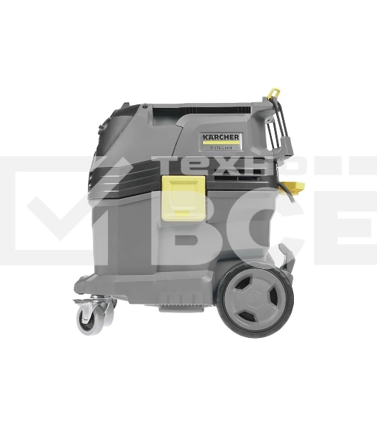 Строительный пылесос Karcher NT 30/1 Tact Te L серый, 1380 Вт, уборка сухая/влажная, пылесборник мешок/контейнер, 30 л