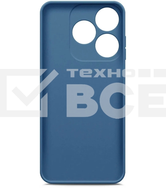 Чехол (клип-кейс) BoraSCO для Tecno Spark 10/10C  синий