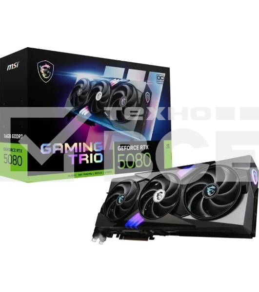 Видеокарта MSI RTX5070 GAMING TRIO OC 12GB GDDR7 192bit 3xDP HDMI 3FAN RTL