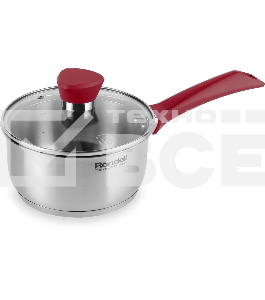 Набор 6 предметов (кастрюли 18, 20, ковш 14) Rondell (ST) RDS-817 Strike
