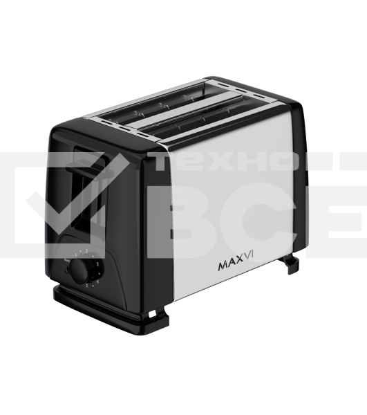 Тостер Maxvi KT822S silver-black
