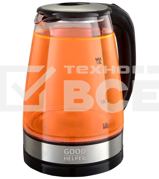 Чайник электрический Goodhelper KPG-1810 orange