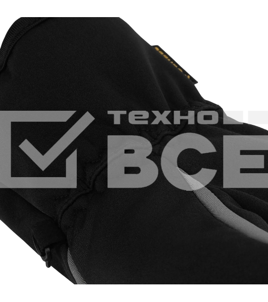 Перчатки универсальные Denzel 68089 двойные, работа с сенсорным экраном, размер 8