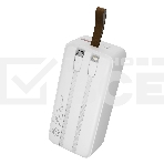 Портативный аккумулятор MORE CHOICE (4620202552846) PB59-40 40000mAh 1USB+1Type-C+1micro USB 3.0A 22.5W PD20WP, белый, фото5