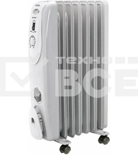 Масляный радиатор Vitek VT-1704 W белый