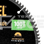 Пильный диск по алюминию Denzel ф255 х 30 мм, 100 зубьев, фото3