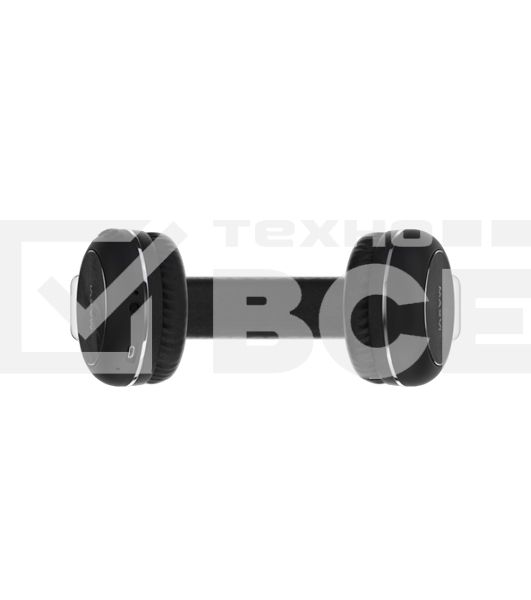 Беспроводные полноразмерные наушники Maxvi MHF-201BT черные, Bluetooth 5.3\FM\MP3\300 мАч\микрофон
