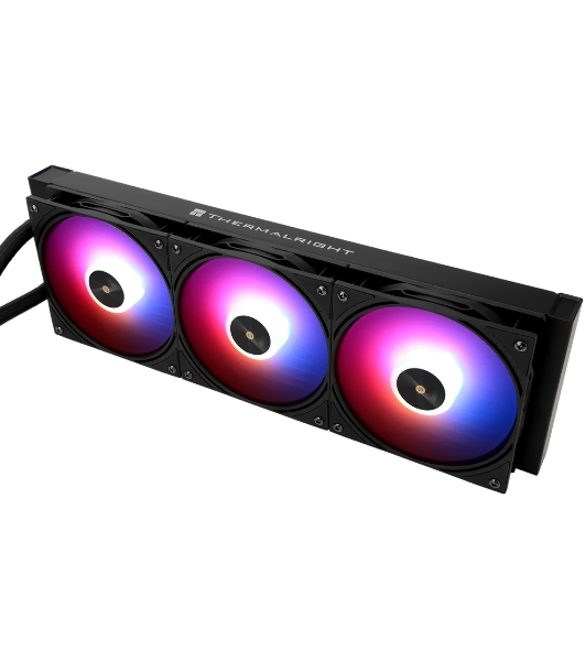 Система жидкостного охлаждения Thermalright Frozen Warframe PRO 360 ARGB Soc-AM5/AM4/1200/1700/1851 черный 4-pin 29.8dB Al LCD Ret (F-WFRAME-PRO-360-BL-ARGB)