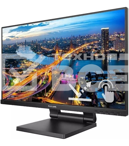 Монитор 23.8' Philips 242B1TC IPS 1920x1080, 75 Гц, 4 мс, 16:9, 250 кд/м2, 1xHDMI, 1xDP, 1xVGA, 4xUSB 3.2, сенсорный, выход на наушники, черный