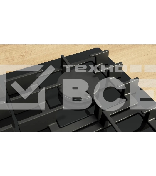Газовая варочная поверхность Bosch Serie 6 PPP6B6J40R черный