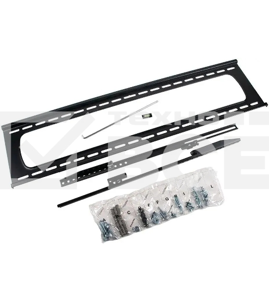 Кронштейн для телевизора Kromax STAR PRO-111 черный, 55'-100' макс. 103 кг, настенный, фиксированный