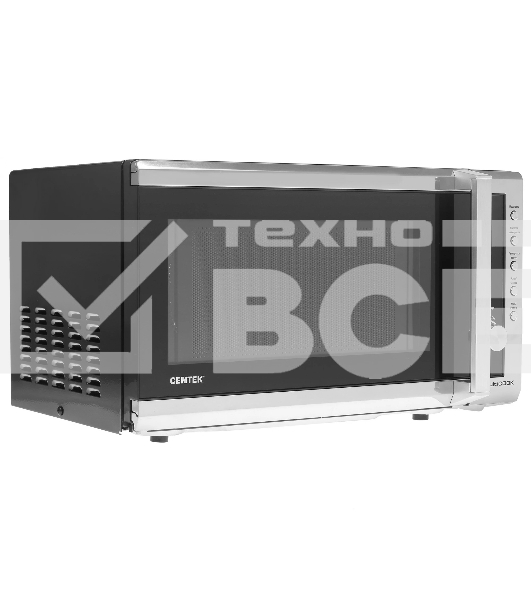 Микроволновая печь Centek CT-1582 нержавеющая сталь, 20 л, 700 Вт, переключатели - кнопки, поворотный механизм