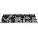 Клавиатура Оклик 835S черный/серый USB беспроводная BT/Radio slim Multimedia (1696467), фото3