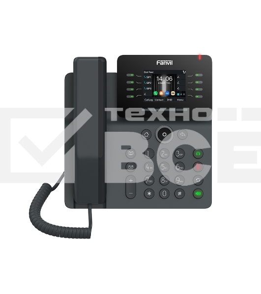 Телефон IP Fanvil V63 черный (упак.:10шт)