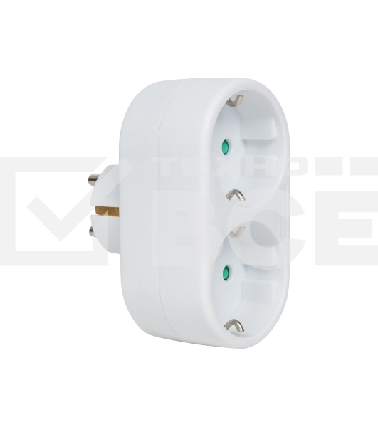 Бытовые удлинители С/АДАПТЕР СТАРТ SA1/2-ZD 2 роз.