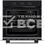 Духовой шкаф электрический Krona ELEMENT 60 BL чёрный, фото5