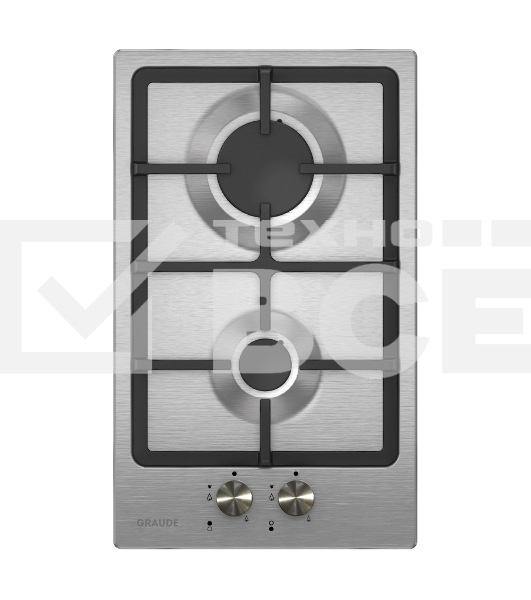 Газовая варочная панель Graude GS 30.1 E нержавеющая сталь