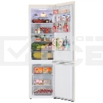 Холодильник LG GC-B509MEWM бежевый двухкамерный 277/107л морозилка снизу, фото6