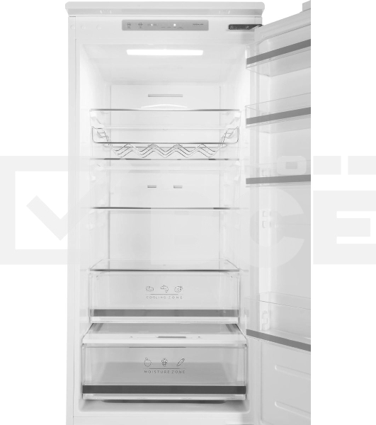 Встраиваемый холодильник Hyundai HBR 1946 2-хкамерн. белый