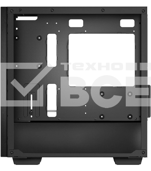 Компьютерный корпус Deepcool MACUBE 110 WH белый без БП ATX 1x120мм 2xUSB3.0 audio bott PSU