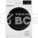 Сушильная машина Maunfeld MFDM168WH02 белый, 8 кг, сушка - тепловой насос, программ - 16, 59.5 x 84.5 x 61 см, фото 1