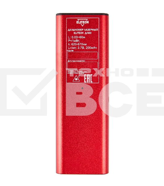 Дальномер ELITECH ДЛ 60 204768