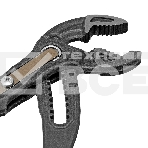 Клещи переставные Denzel кнопочный механизм, обливные рукоятки, 250 мм, фото7