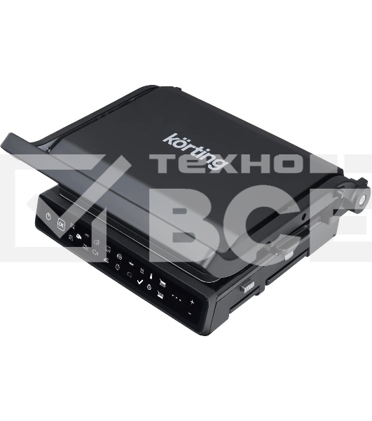 Электрогриль Korting KGPA 0402 TW, черный