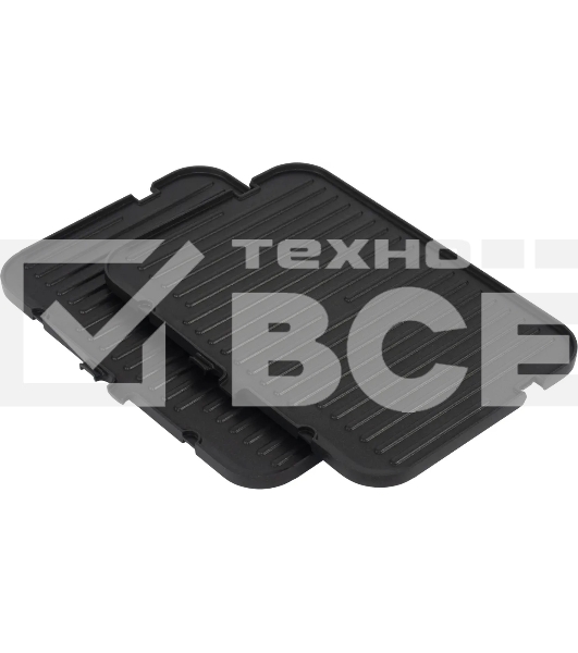 Гриль электрический Hyundai HYG-5020 2000Вт серебристый/черный