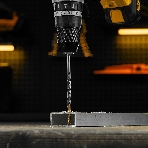 Сверло спиральное по металлу Denzel 6,5 х 148 мм, Р6М5, Golden Tip, удлиненное, фото4