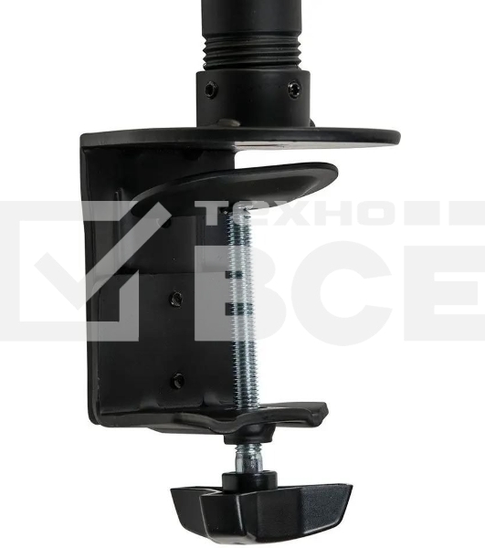 Кронштейн для мониторов Arm Media LCD-T16 черный 15'-27' макс.40кг настольный поворот и наклон верт.перемещ.