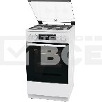 Плита Газовая Gorenje GGI5C22WF, газовая духовка, стеклянная крышка, чугун, белый, фото11