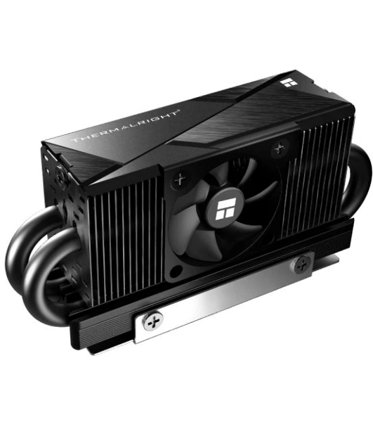 Радиатор для SSD Thermalright HR-10-2280-PRO-BL черный алюминий Ret