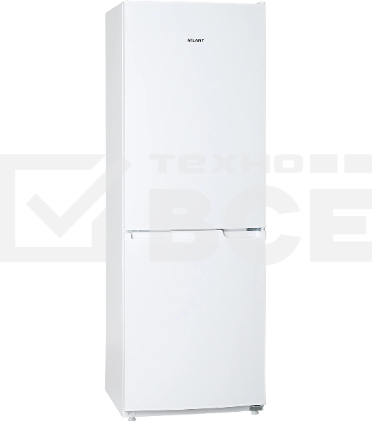 Холодильник Atlant ХМ-4712-100 белый двухкамерный 187/101л морозилка снизу