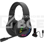 Гарнитура проводная с микрофоном A4Tech Bloody GR230 черный накладные BT оголовье (GR230), фото2