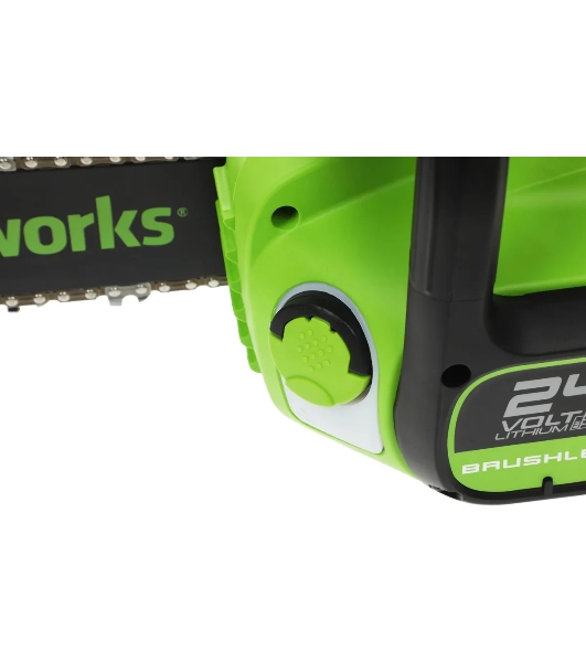 Цепная пила аккумуляторная Greenworks GD24CS30, 24V, 30 см, бесщеточная, без АКБ и ЗУ [2007007]