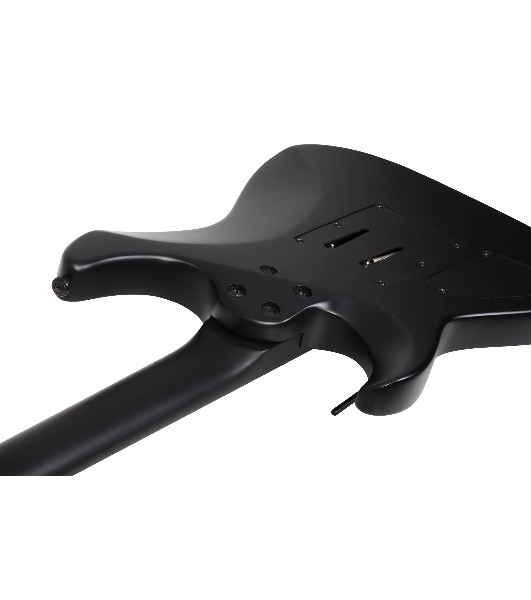 Электрогитара SCHECTER DAMIEN-6 FR - электрогитара 6-струнная, Satin Black (SBK)