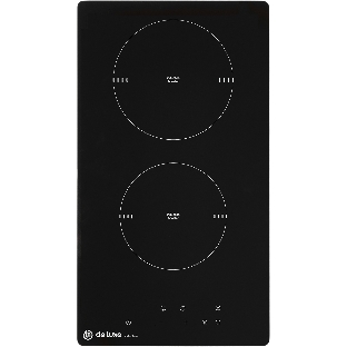 Индукционная варочная поверхность DeLuxe IH3235P-T01, 2 конфорки, закаленное стекло, 3500 Вт