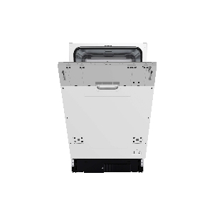 Посудомоечная машина Midea MID45S100i 9 комплектов посуды, электронное управление, 5 программ, серебристый