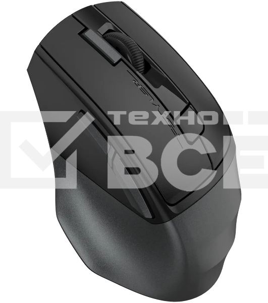 Мышь беспроводная A4Tech Fstyler FB45CS Air2 серый, 2000 dpi, радиоканал, Bluetooth, USB, кнопки - 7
