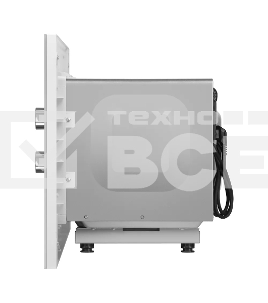 Микроволновая печь встраиваемая Maunfeld JBMO725WH01 белый, 20 л, 700 Вт, переключатели - поворотный механизм
