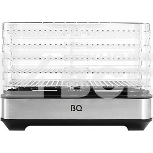 Сушилка для овощей и фруктов BQ FD1003 Black-Steel, Мощность 420 Вт