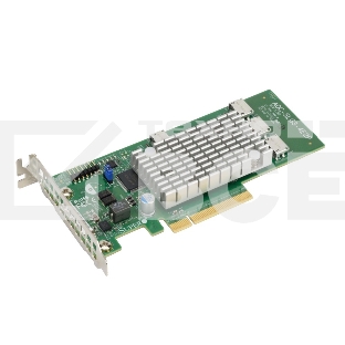 Адаптер SuperMicro Адаптер NVMe Supermicro PCIe 4P Switch AOC-SLG3-4E2P