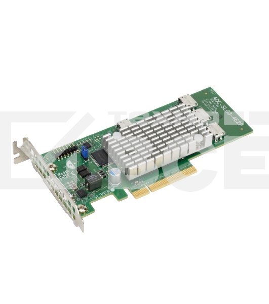 Адаптер SuperMicro Адаптер NVMe Supermicro PCIe 4P Switch AOC-SLG3-4E2P