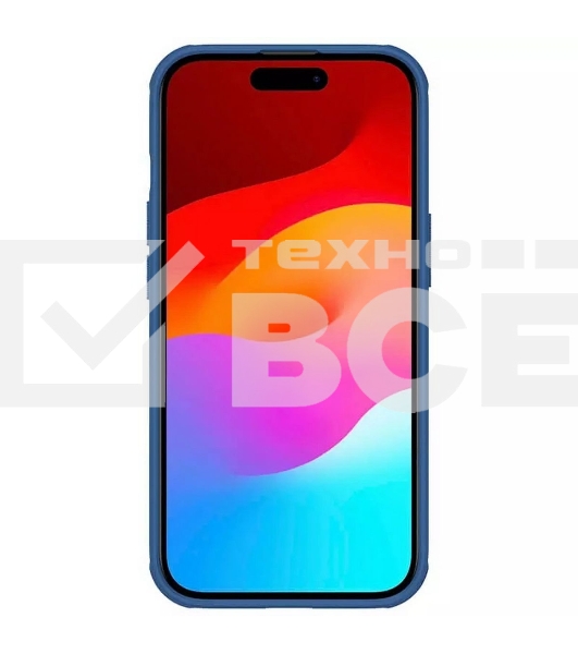 Чехол Super Frosted Shield Pro, синий, (AP IP15)