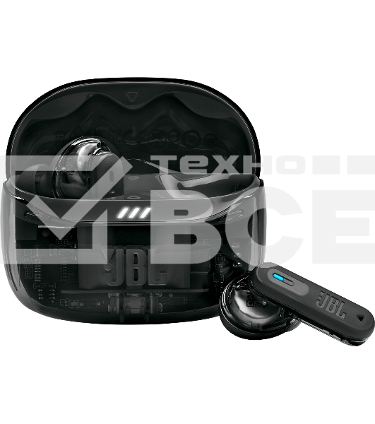 Наушники JBL Tune Beam 2 призрачно-черный