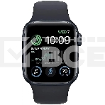 Смарт-часы Apple Watch SE 2024 A2723 44мм OLED корп.темная ночь Sport Band рем.темная ночь разм.брасл.:150-200мм, фото3