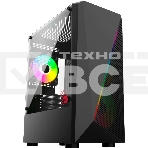 Компьютерный корпус Bloody BD-CC102F черный без БП mATX 2x120mm 2xUSB2.0 1xUSB3.0 audio bott PSU, фото 1