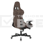 Кресло игровое Бюрократ VIKING KNIGHT LT10 FABRIC коричневый крестовина металл/пластик, фото42